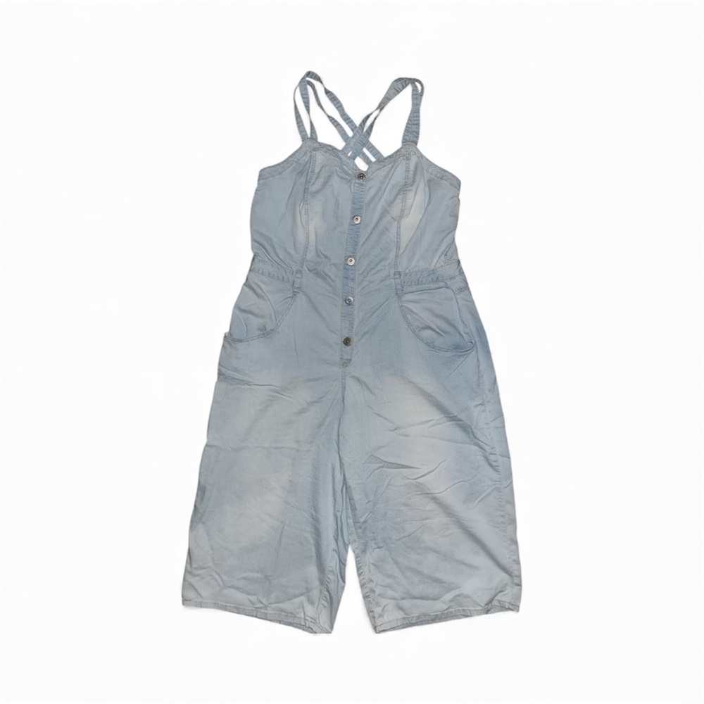 Ashley Stewart Light Blue Jumpsuit